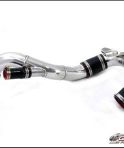 AMS Performance 08-15 Mitsubishi EVO X Lower I/C Pipe Kit for Stock Flange - Polished