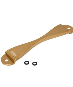 Mishimoto Subaru CNC Battery Tie-Down - Gold