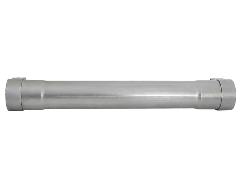 aFe MACH Force-Xp 409 SS Muffler Pipe 2.5in. Inlet/Outlet / 14in. Body / 20in. Length - Image 4