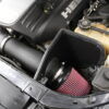 JLT 05-17 Dodge Charger 5.7L (w/o Shaker Hood) Black Textured Cold Air Intake Kit w/Red Filter