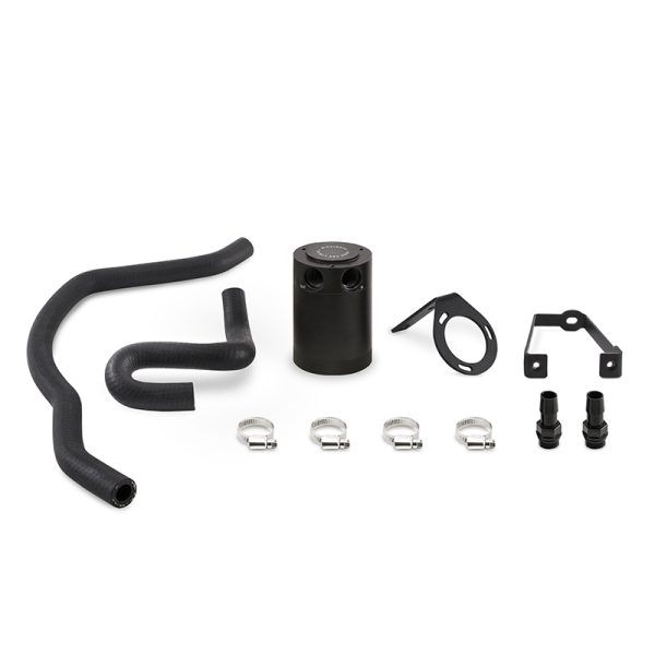 Alternative view of Mishimoto 2015+ Dodge Charger / 2015+ Chrysler 300C 6.4L Direct Fit Oil Catch Can Kit - Black