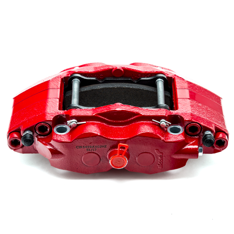 Alcon 07+ Jeep JK w/ 6x5.5in Hub 357x32mm Rotor 4-Piston Red Calipers Front Brake Upgrade Kit - Image 2