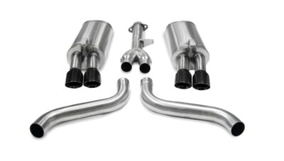 Alternative view of Corsa 86-91 Chevrolet Corvette C4 5.7L V8 L98 Black Sport Cat-Back Exhaust