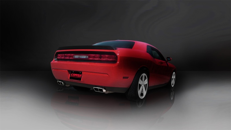 Corsa 09-10 Dodge Challenger R/T 5.7L V8 Auto Polished Xtreme Cat-Back Exhaust - Image 3