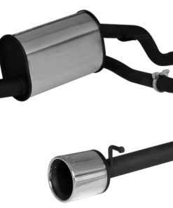 Remus 2006 Opel Corsa D w/Original Rear Skirt 1.4L (Z14Xep) Axle Back Exhaust