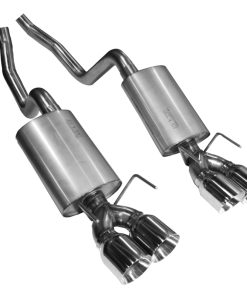 Alternative view of Kooks 06-13 Chevy Corvette C6 ZO6/ZR1 LS9/LS7 6.2L/7.0L OEM x 3in Axleback w/Pol tips