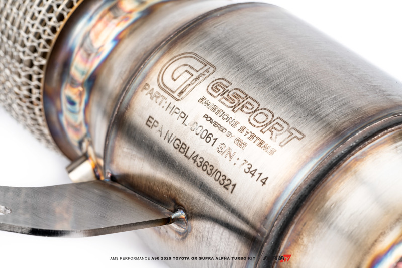 AMS Performance A90 2020 Toyota GR Supra Alpha 6 GTX3076 GEN II Turbo Kit 49 State Legal EPA Catted - Image 6