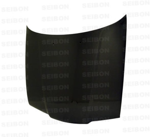 Alternative view of Seibon 92-98 BMW 3 Series 4dr (E36) OEM Carbon Fiber Hood