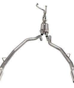 Alternative view of Corsa 21-22 Dodge Ram TRX Crew Cab Xtreme Catback Exhaust Dual Rear Satin Tip