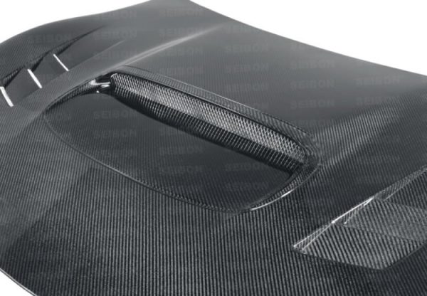Alternative view of Seibon 12-13 BRZ/FRS FA Carbon Fiber Hood