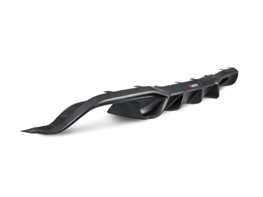 Alternative view of Akrapovic 16-17 BMW M2 (F87) / 2018+ BMW M2 Competition/M2 CS (F87N) Rear Carbon Fiber Diffuser - Ma