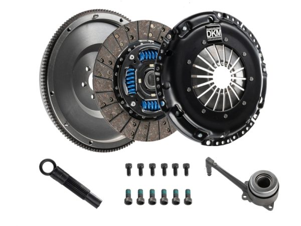 Alternative view of DKM Clutch 2.0 VW/Audi A3 FSI 6 Bolt Motor OE Style MA Clutch Kit w/Flywheel (258 ft/lbs Torque)
