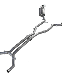 ARH Chevrolet Camaro V8 2010 2015 3in x 3in Stock Full Catback w/ Polished SS Tips