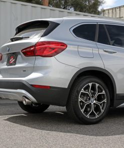 Alternative view of aFe 15-21 BMW X1 F48 L4 2.0L (t) MACH Force-Xp 3 to 2-1/2 IN SS Axle-Back Exhaust w/Polished Tip