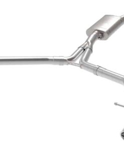 Alternative view of afe MACH Force-Xp 13-16 Audi Allroad L4 SS Axle-Back Exhaust w/ Polished Tips