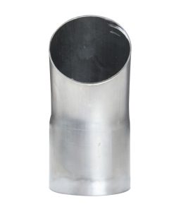 Alternative view of Kooks Universal 3in Short Turnouts SS 6in Long. Fits 3in Muffler