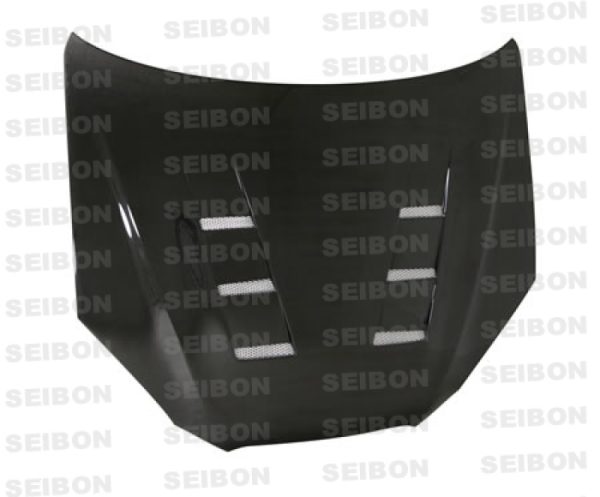 Alternative view of Seibon 08-12 Hyundai Genesis Coupe TS Carbon Fiber Hood