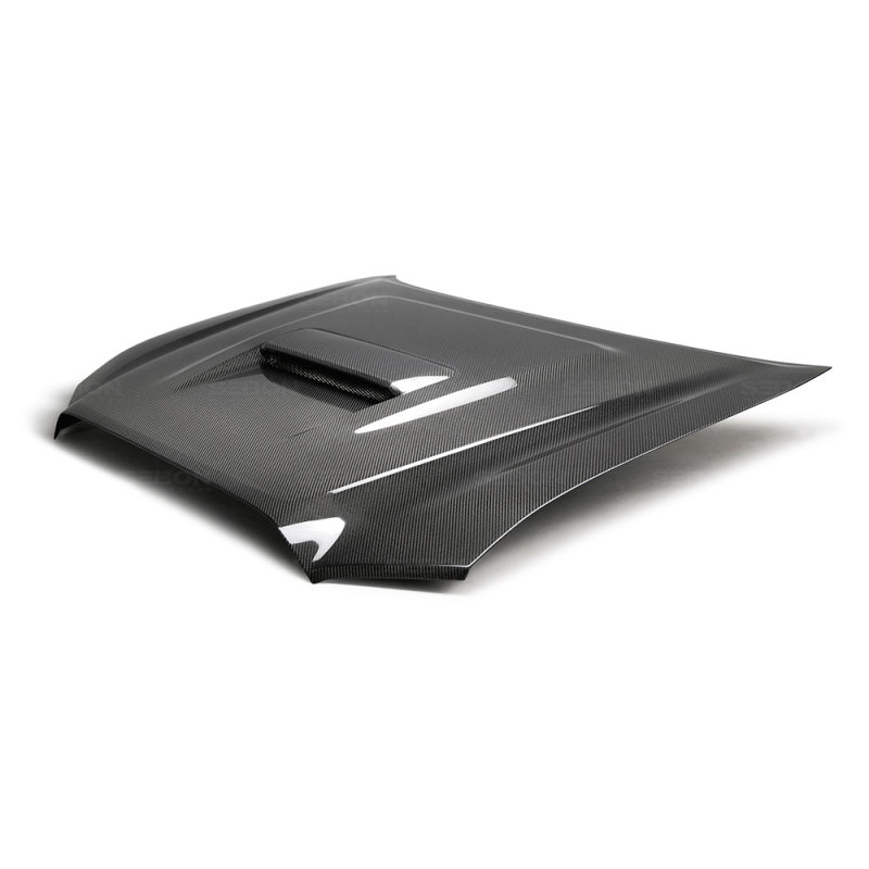 Seibon 2018+ Toyota Tacoma TR-Style Carbon Fiber Hood - Image 2