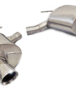 Corsa 11-13 Cadillac CTS Wagon V 6.2L V8 Polished Sport Axle-Back Exhaust