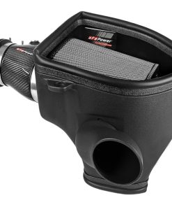 aFe Magnum Force Stage-2 Track Series Carbon Fiber AIS w/Pro Dry S Media-18 Dodge Challenger V8-6.2L