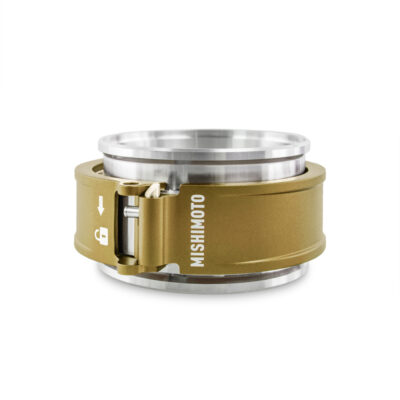 Alternative view of Mishimoto 3.0in Quick Release Clamp Assembly - Gold