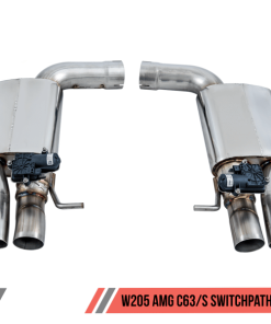 Alternative view of AWE Tuning Mercedes-Benz W205 AMG C63/S Coupe Track-to-SwitchPath Conversion Kit - Non-DPE Cars