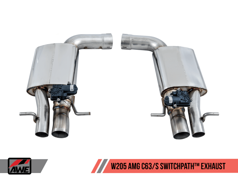 AWE Tuning Mercedes-Benz W205 AMG C63/S Coupe SwitchPath Exhaust System - for DPE Cars - Image 16