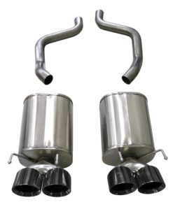 Corsa 05-08 Chevrolet Corvette (C6) 6.0L/6.2L Black Xtreme Axle-Back Exhaust w/4.5in Tips