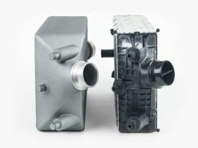 Alternative view of CSF Porsche 911 Turbo (991)/Turbo S (991.1/991.2) Twin Intercooler Set