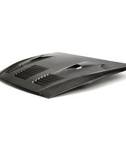 Alternative view of Seibon 2017-2018 Nissan GTR R35 GTII-Style Carbon Fiber Hood