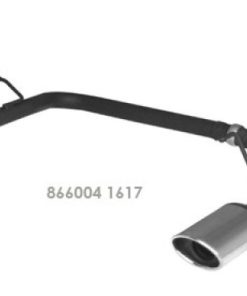 Remus 2004 Ssang Yong Kyron 4X4 M200 2.0L Xdi Axle Back Exhaust