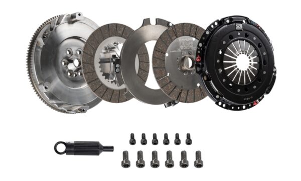Alternative view of DKM Clutch BMW F22/F23 M 235i MS Organic Twin Disc Clutch Kit w/Flywheel (660 ft/lbs Torque)