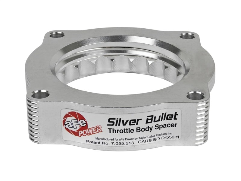 aFe Silver Bullet Throttle Body Spacer N62 Only BMW (E53) 04-09 5series (E60) 04-09 6series (E63/64) - Image 2
