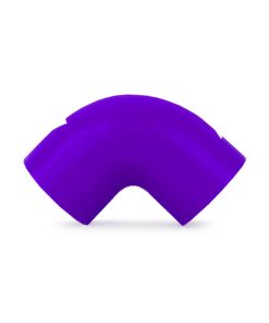 Alternative view of Mishimoto 2.75in. 90 Degree Coupler Purple