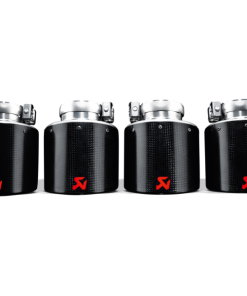 Alternative view of Akrapovic 06-13 Chevrolet Corvette ZO6/ZR1 (C6) Tail Pipe Set (Carbon 115 mm)