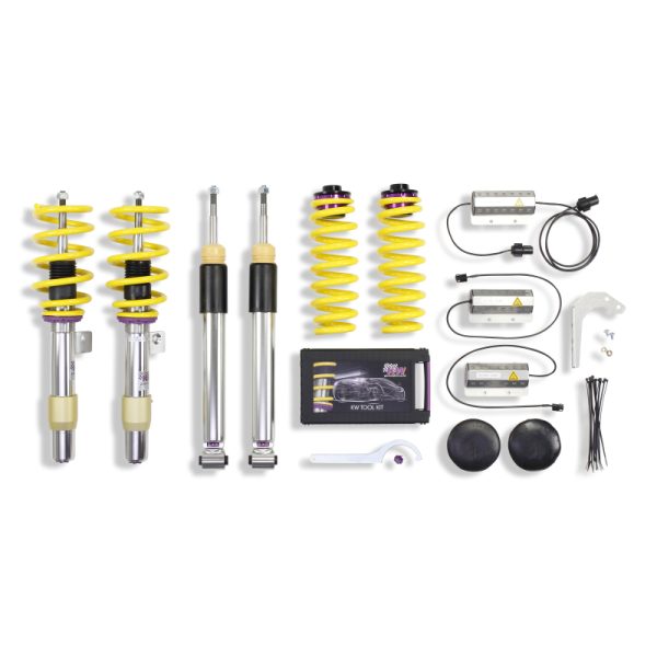 Alternative view of KW Coilover Kit V3 06-13 BMW M3 (E90/E92) Coupe/Sedan w/ EDC (Incl EDC Disable Bundle)