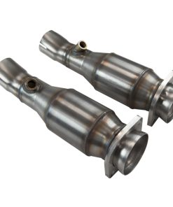 Alternative view of Kooks 04-07 Cadillac CTS-V 3in x 2 1/2in OEM SS Cat Conn. Pipes