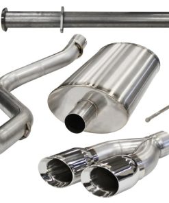 Corsa 11-13 Ford F-150 Raptor 6.2L V8 145in Wheelbase Polished Xtreme Cat-Back Exhaust