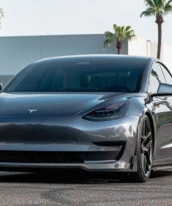 VR Aero 2018+ Tesla Model 3 Gloss Carbon Fiber Front Lip Spoiler