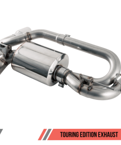 Alternative view of AWE Tuning BMW F22 M235i / M240i Touring Edition Axle-Back Exhaust - Diamond Black Tips (102mm)