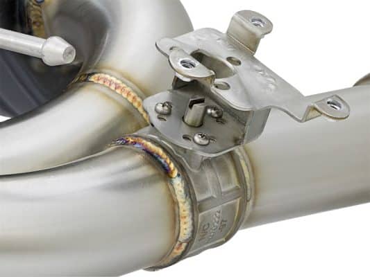 Alternative view of aFe MACHForce XP Exhausts Axle-Back 12-15 BMW 335i 3.0T (SS w/Black Tips)