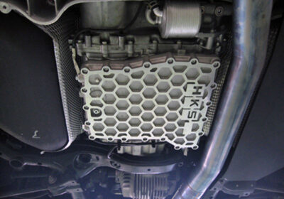 Alternative view of HKS 09-10 Nissan GT-R Transmission Oil Pan Upgrade
