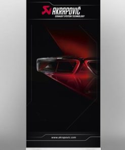 Akrapovic Pull Up Banner (AMG Tailpipe)