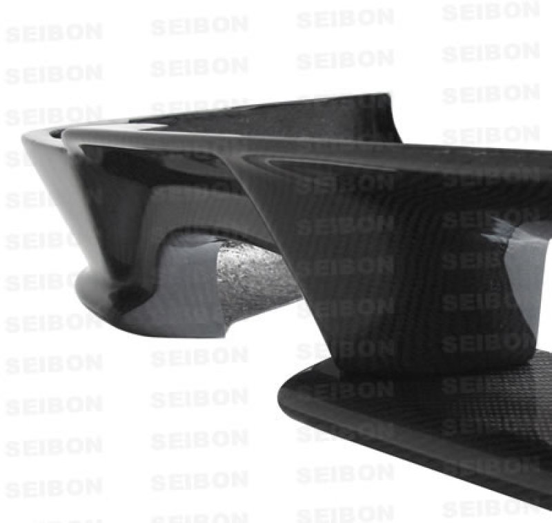 Seibon 92-01 Acura NSX TB Style Carbon FIber Rear Lip - Image 2