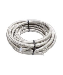 Snow 8AN Braided Stainless PTFE Hose - 15ft