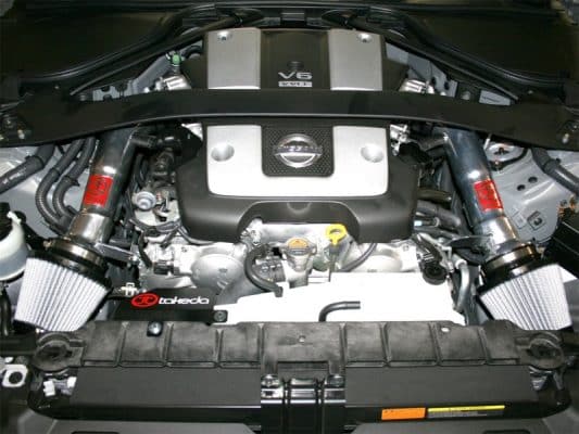 Alternative view of aFe Takeda Stage-2 Pro DRY S Cold Air Intake System Nissan 370Z 09-17 V6-3.7L