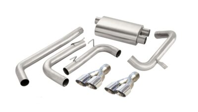 Alternative view of Corsa 98-02 Chevrolet Camaro Convertible Z28 5.7L V8 LS1 Polished Sport Cat-Back Exhaust