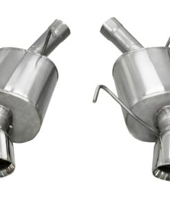 Corsa 05-10 Ford Mustang Shelby GT500 5.4L V8 Polished Sport Axle-Back Exhaust