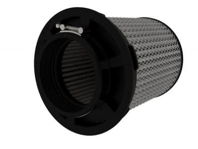 Alternative view of aFe MagnumFLOW Pro DRY S Universal Air Filter 4in F x 6.5n B x 6.5in T (Inv) x 8in H
