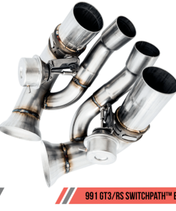 Alternative view of AWE Tuning Porsche 991 GT3 / RS SwitchPath Conversion Kit (Requires AWE Tuning Center Muffler)